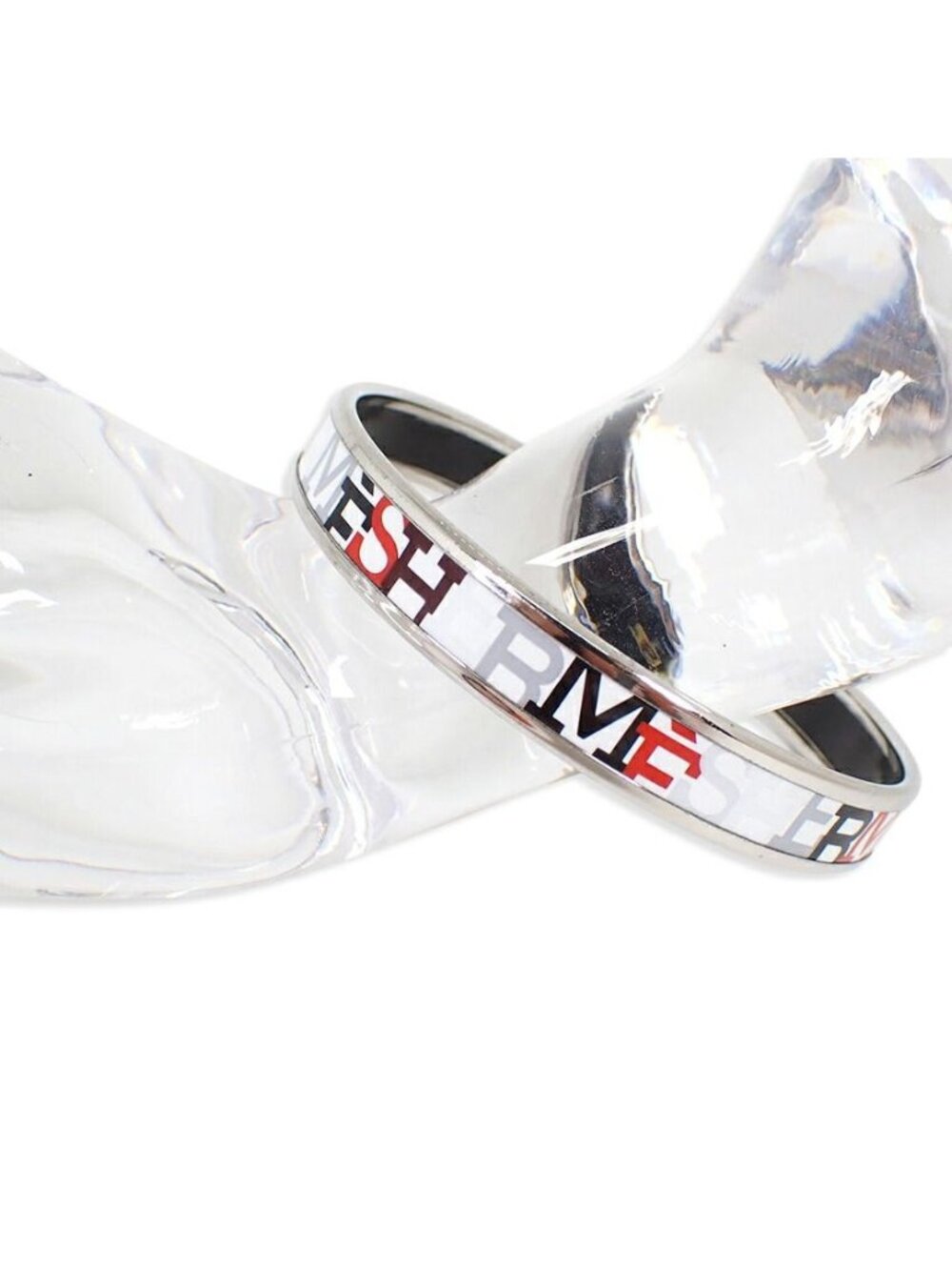 Hermes Enamel Bangle Bracelet